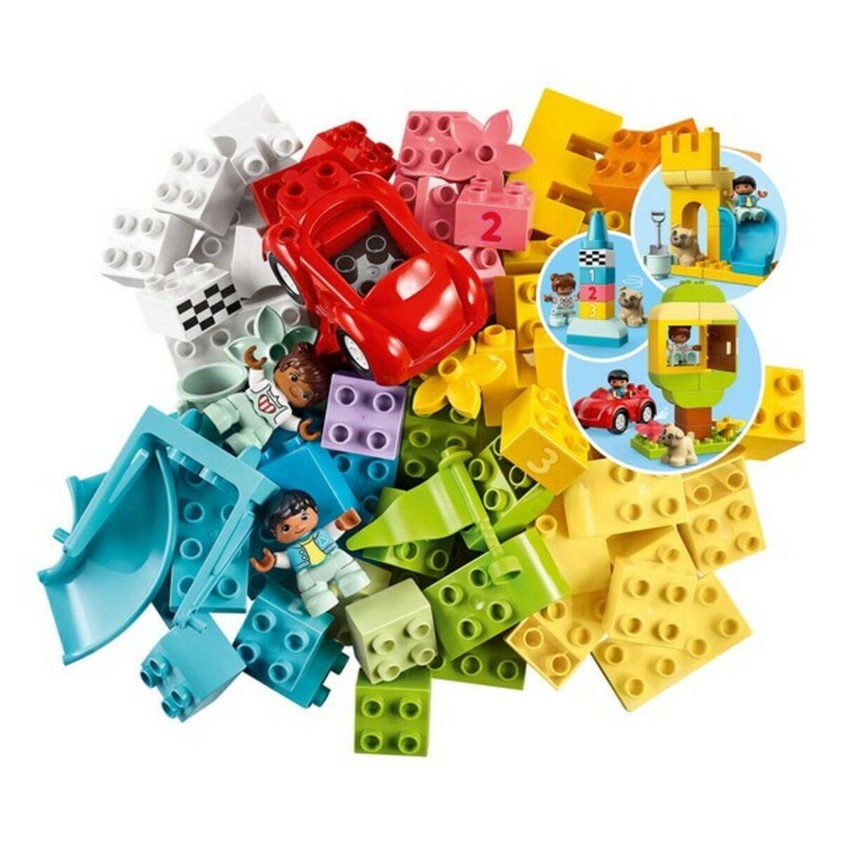 Construction set Duplo Deluxe Brick Box Lego Duplo 10941 Deluxe (85 pcs)